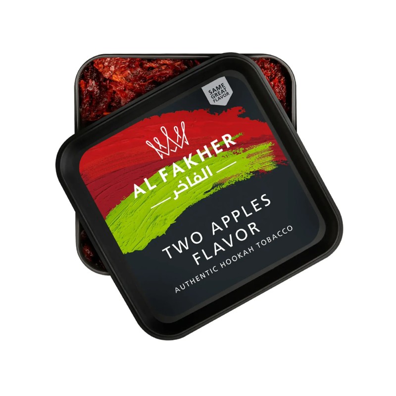 Al Fakher Two Apples 50g CARTON Tobacco Essence for Hookah