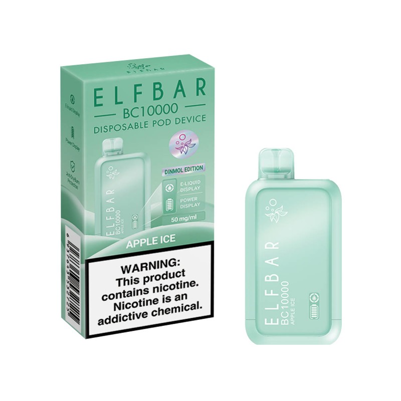 Elf Bar BC10000 Manzana Helada Vape desechable