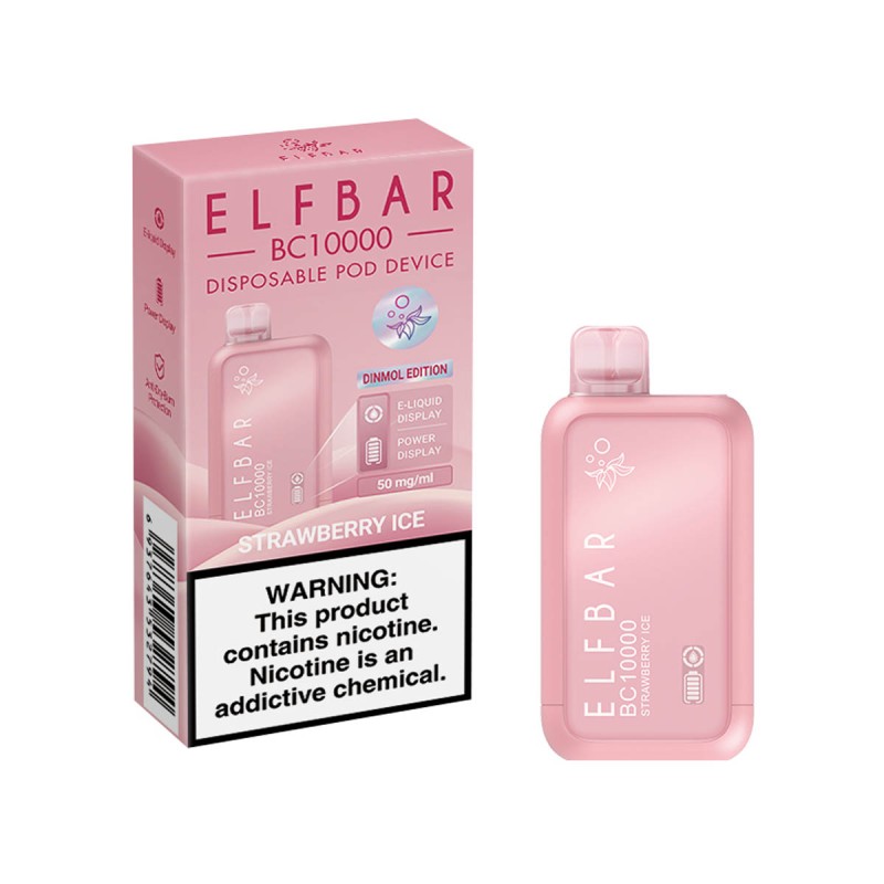 Elf Bar BC10000 Disposable Vape Strawberry Ice