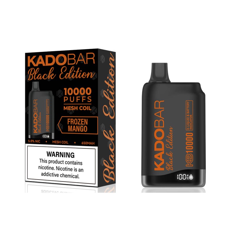 Kado Bar Black Edition KB10000 Puff  Frozen Mango