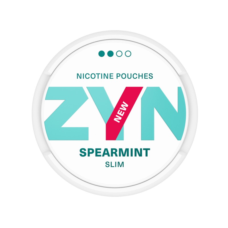 ZYN Slim Spearmint 6.5mg Nicotine Pouches