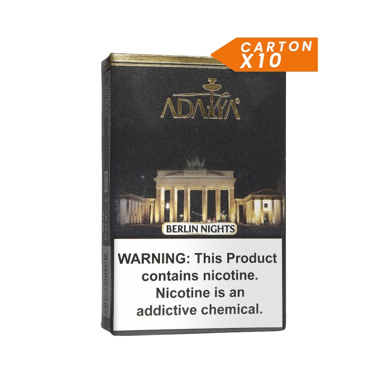 Adalya Berlin Nights CARTON tobacco essence for Hookah