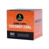 Fumari 26mm Coconut Hookah Charcoal - 64 Pieces