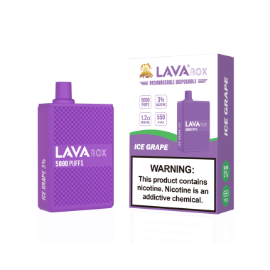 Lava Box Ice Grape Disposable Vape