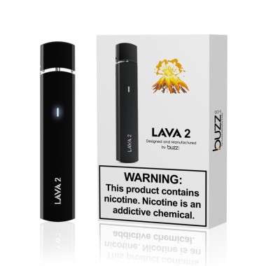 lava 2 pod system black battery