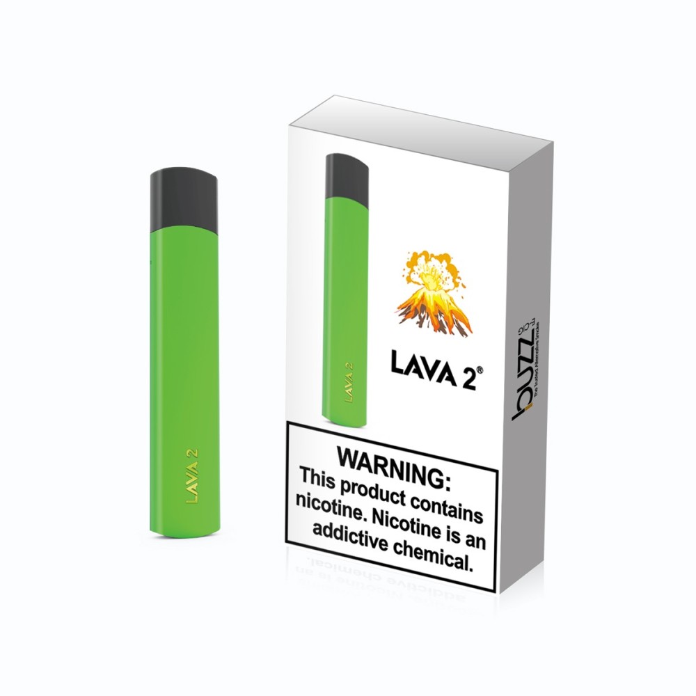 Lava 2 pod system green battery