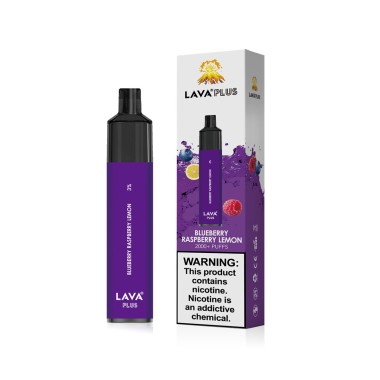 Lava Plus Blueberry Raspberry Lemon 3% Disposable Vape