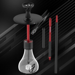 Fantasia Nitro Hookah System red