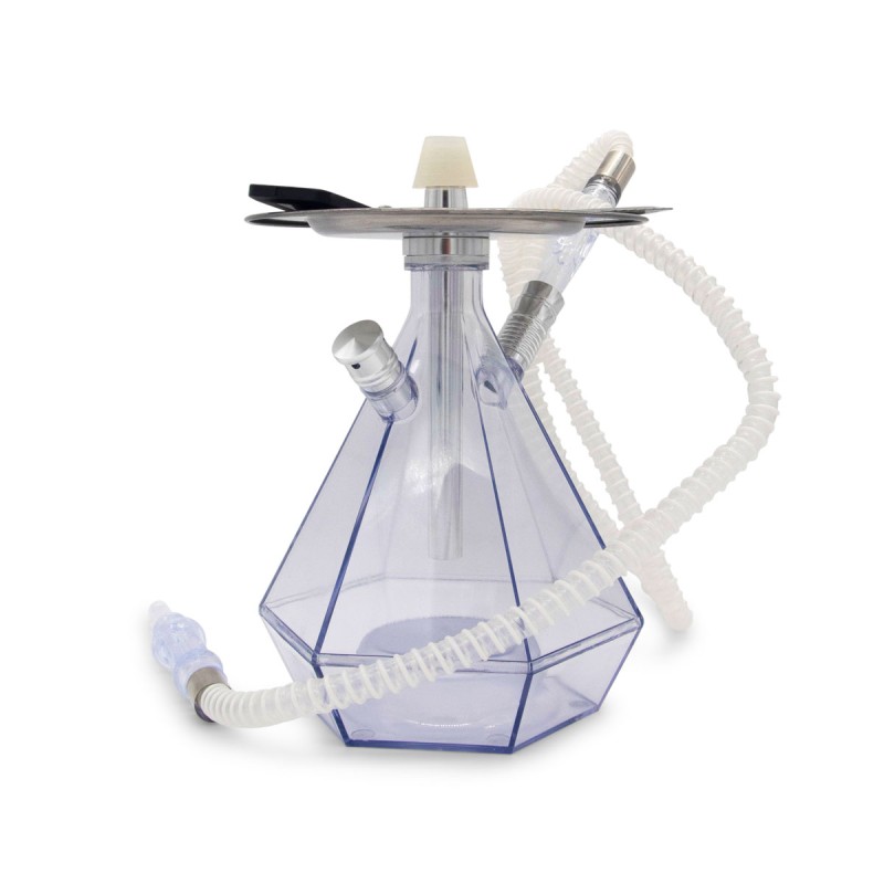 Hookah Plastic Prism Clear