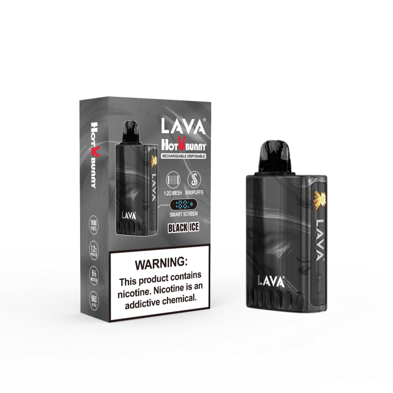 Lava Hot Bunny Black Ice