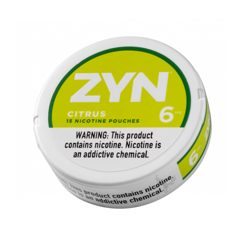 ZYN - Cítrico 6mg Bolsas de nicotina sin tabaco